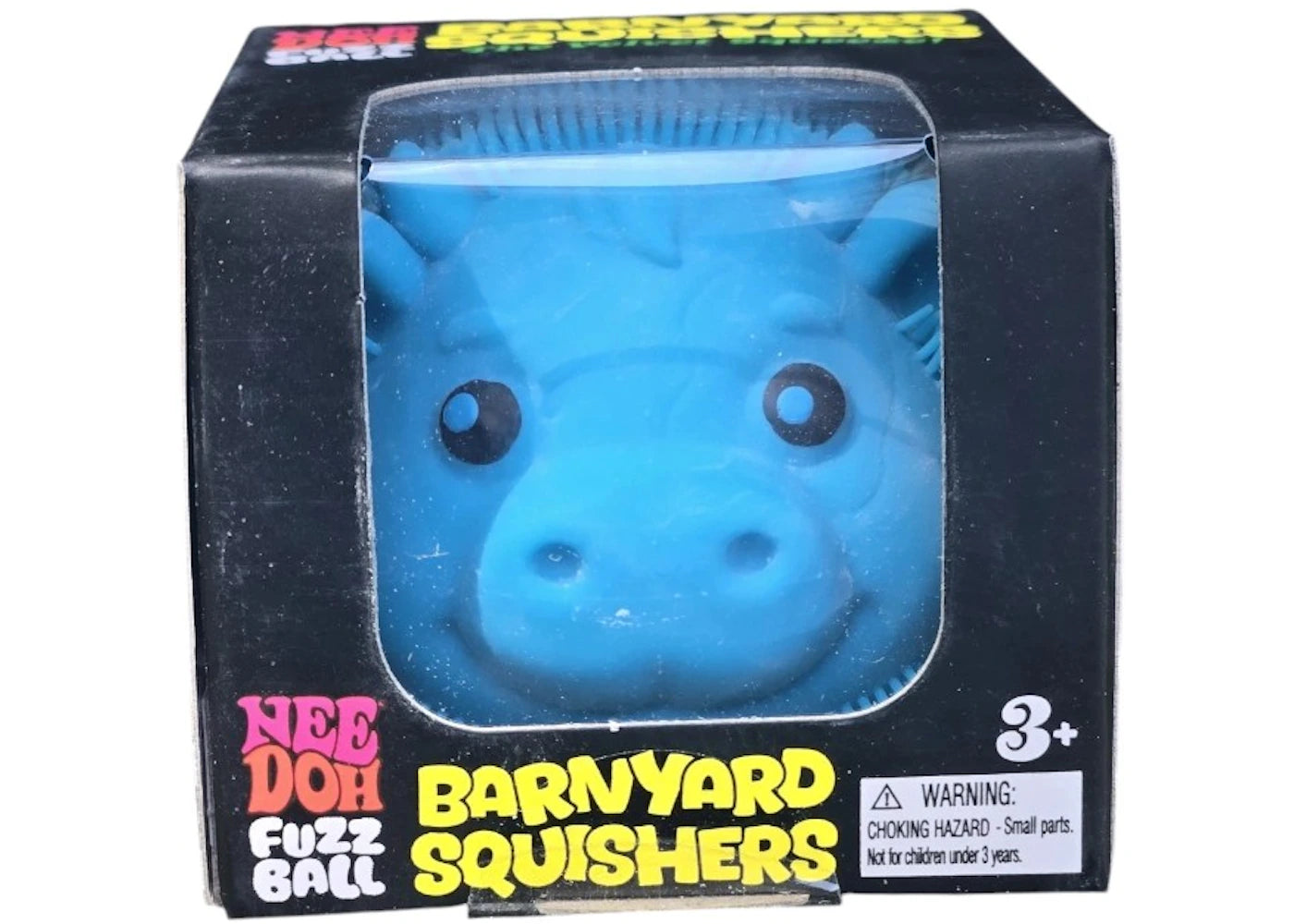 NeeDoh Barnyard Squisher Squishy Fidget Toy Blue - vue 360
