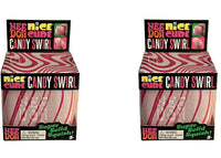 NeeDoh Candy Swirl Nice Cube Squishy Fidget Toy 2x Lot