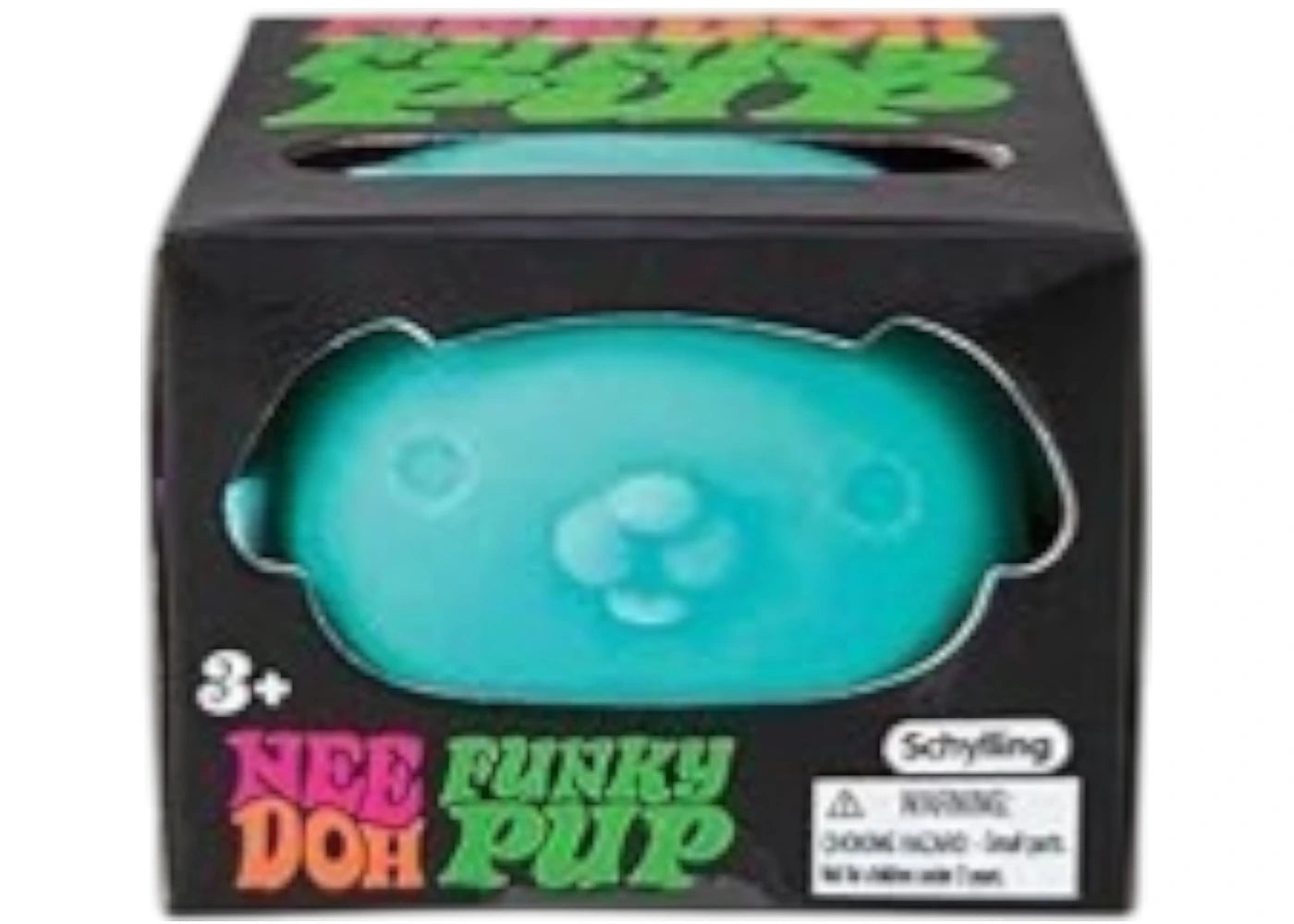 NeeDoh Funky Pup Squishy Fidget Toy Blue - vue secondaire A