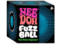 NeeDoh Fuzzball Squishy Fidget Toy Blue