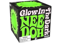 NeeDoh Glow in the Dark Squishy Fidget Toy Green