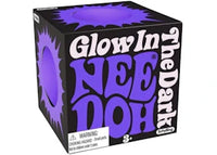 NeeDoh Glow in the Dark Squishy Fidget Toy Purple
