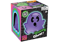 NeeDoh Glowy Ghost Squishy Fidget Toy (Random Facial Expression) Purple
