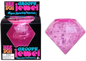 NeeDoh Groovy Jewel Mini Squishy Fidget Toy - vue 360