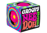 NeeDoh Groovy Shoom Squishy Fidget Toy Pink