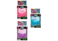 NeeDoh JellySquish Squishy Fidget Toy 3x Lot Purple/Pink/Blue