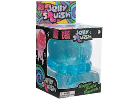 NeeDoh JellySquish Squishy Fidget Toy Blue - vue 360