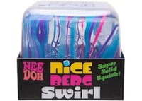 NeeDoh Jumbo Swirl Nice Berg Squishy Fidget Toy Blue