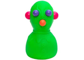 NeeDoh Panic Pete Squishy Fidget Toy Green - vue 360