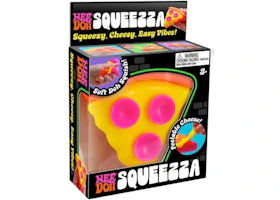 NeeDoh Squeezza Pizza Squishy Fidget Toy Orange Crust - vue 360