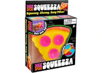 NeeDoh Squeezza Pizza Squishy Fidget Toy Orange Crust