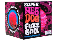 NeeDoh Super Fuzzball Squishy Fidget Toy Pink