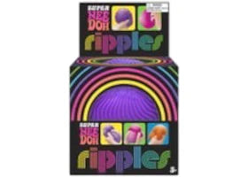NeeDoh Super Ripples Fidget Ball Purple - vue 360