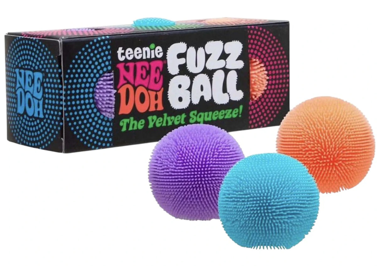 NeeDoh Tennie Fuzz Ball 3-Pack Squishy Fidget Toy - vue 360