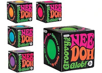 NeeDoh The Groovy Glob! Squishy Fidget Toy 5x Lot Pink/Orange/Purple/Green/Blue