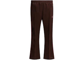 Needles Boot-Cut Poly Smooth Sport Pants Bordeaux