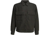 Needles Dobby Square Lightweight Jacket Black