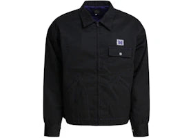 Needles PE/C Twill Lightweight Jacket Black - vue 360
