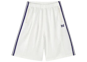 Needles x LHP H.D.Poly Smooth White Shorts White - authentic Needles apparel