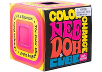 NeeDoh Color Change Cube Sensory Squeeze Toy Purple