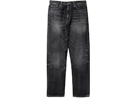 Neighborhood Washed Denim DP Basic Pant Black - authentic Neighborhood product