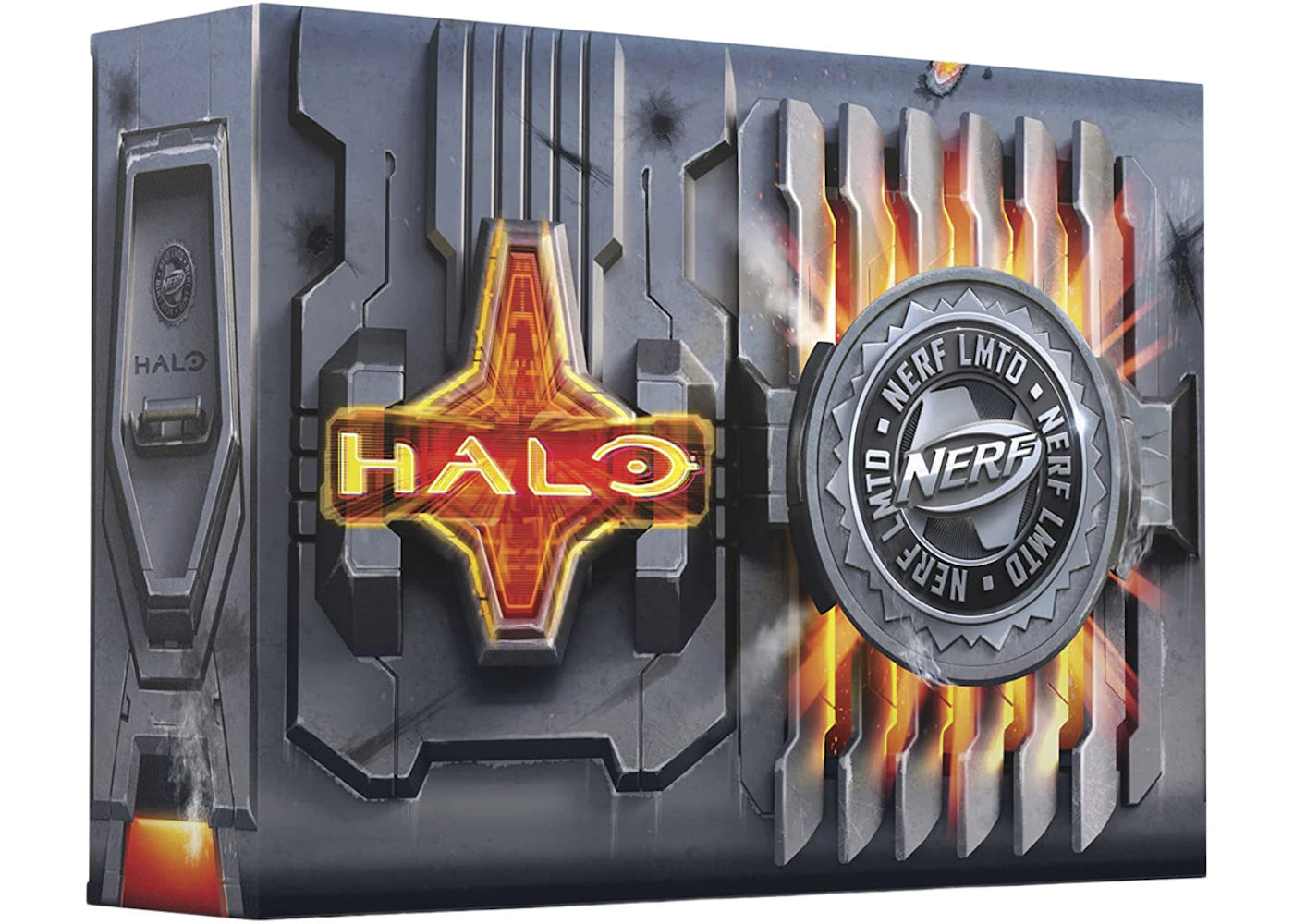 NERF Halo Needler Light Up Dart-Firing Blaster Purple - vue secondaire B