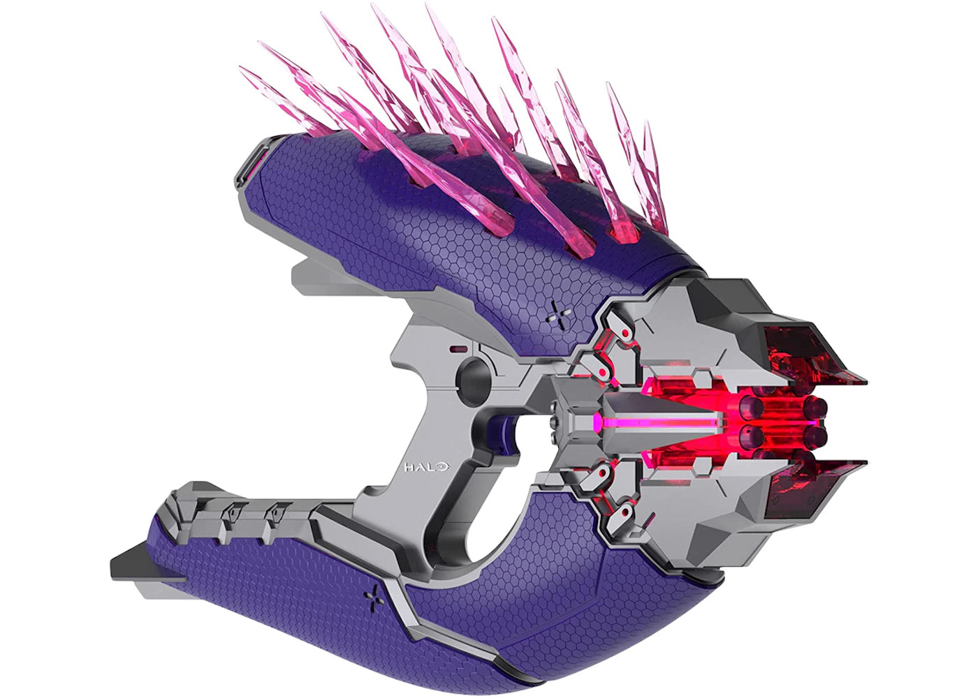 NERF Halo Needler Light Up Dart-Firing Blaster Purple - vue secondaire A