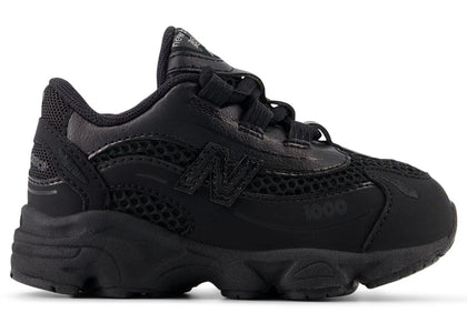 New Balance 1000 Bungee Lace Black (TD) - authentic New Balance sneakers