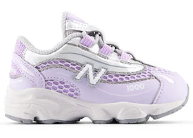 New Balance 1000 Bungee Lace Bright Lavender Light Silver Metallic (TD) - vue 360
