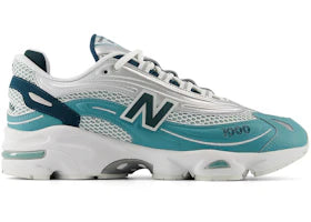 New Balance 1000 Faded Teal White - vue 360