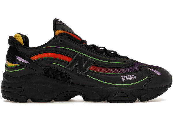 New Balance 1000 Reflective Black Multi-Color sneakers - authentic New Balance shoes