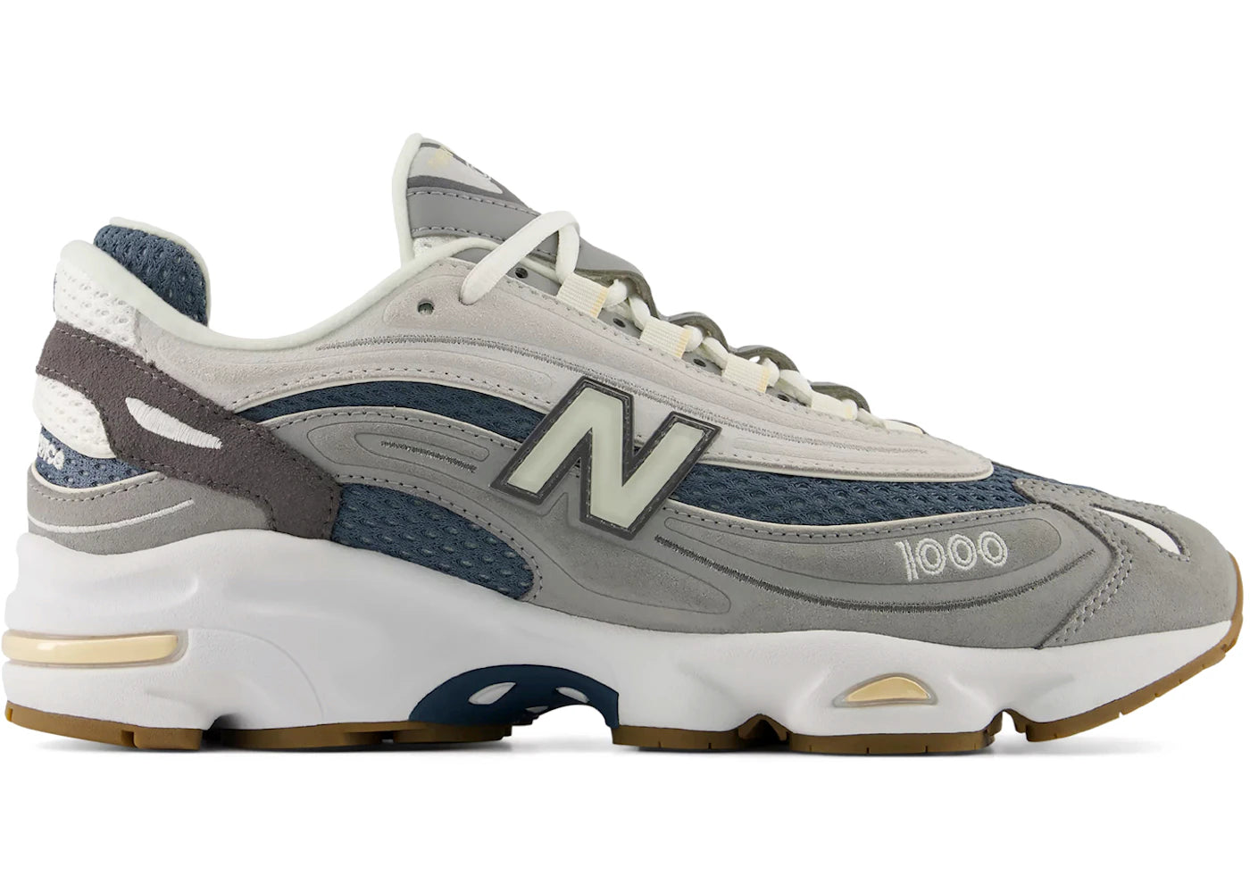 New Balance 1000 Slate Grey Shadow Blue - vue 360