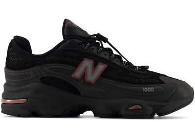 New Balance 1000G Black Metallic Red Rock