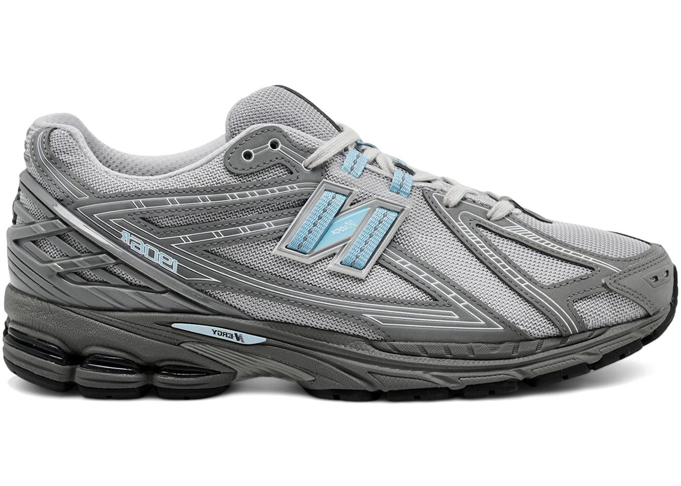 New Balance 1906R Grey Light Blue - vue 360