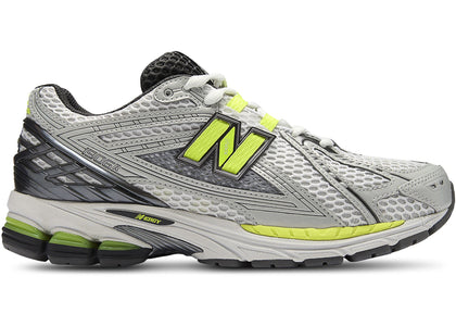 New Balance 1906R Light Silver Metallic Alkaline Green - authentic New Balance sneakers