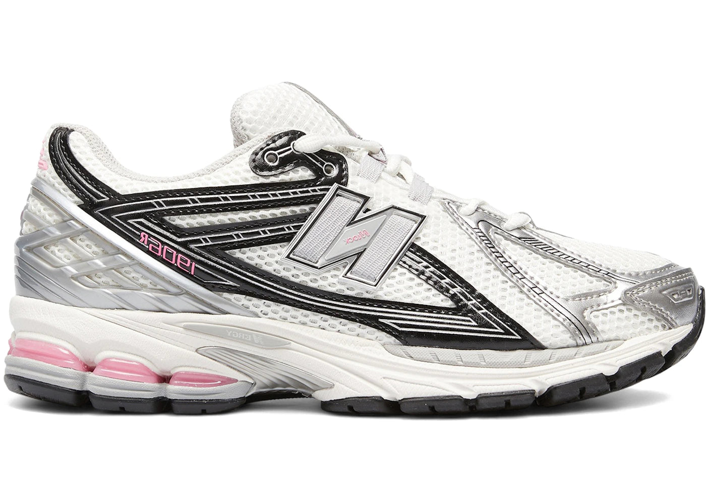 New Balance 1906R White Black SIlver Pink - vue 360