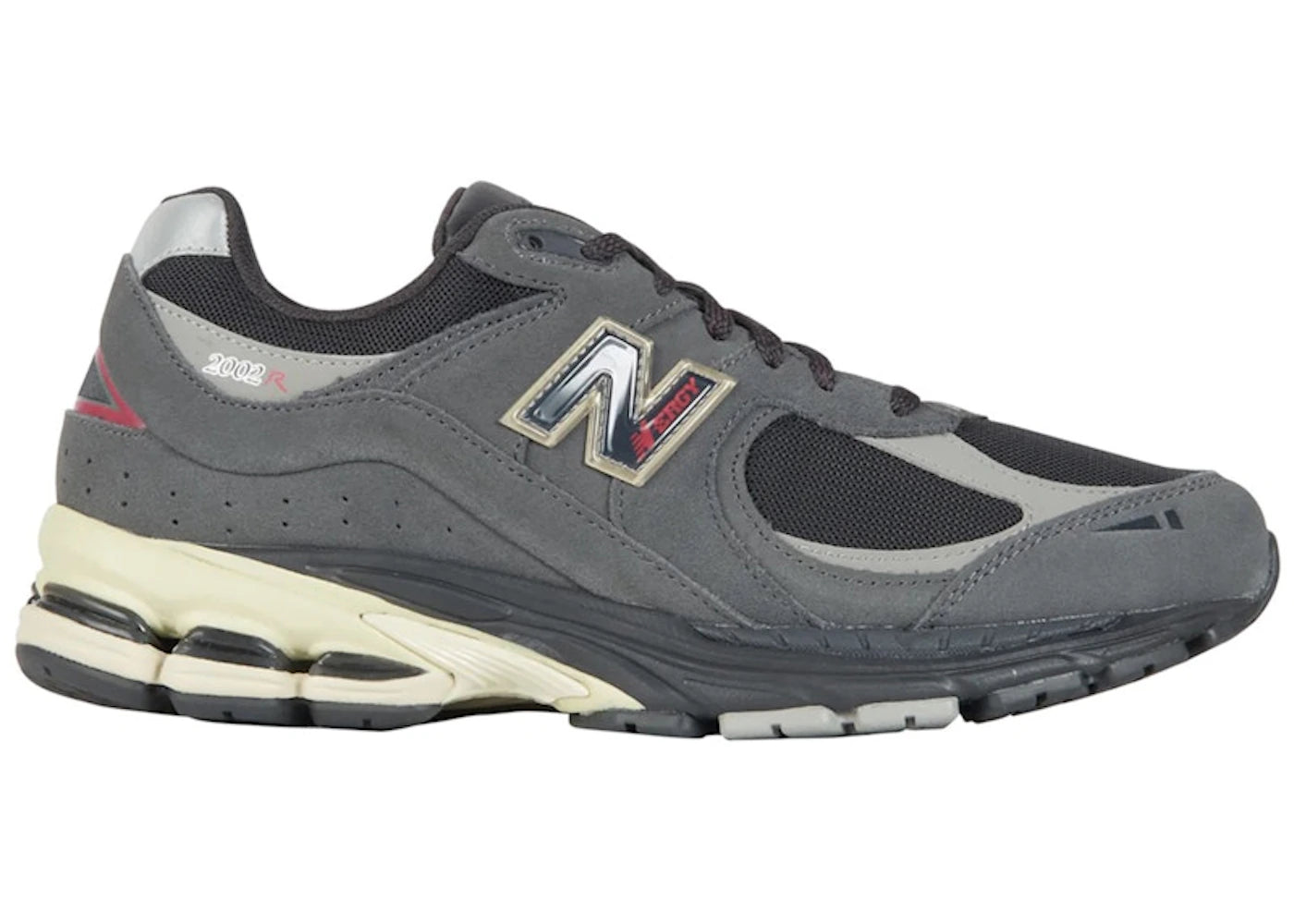 New Balance 2002R Black Grey - vue secondaire A