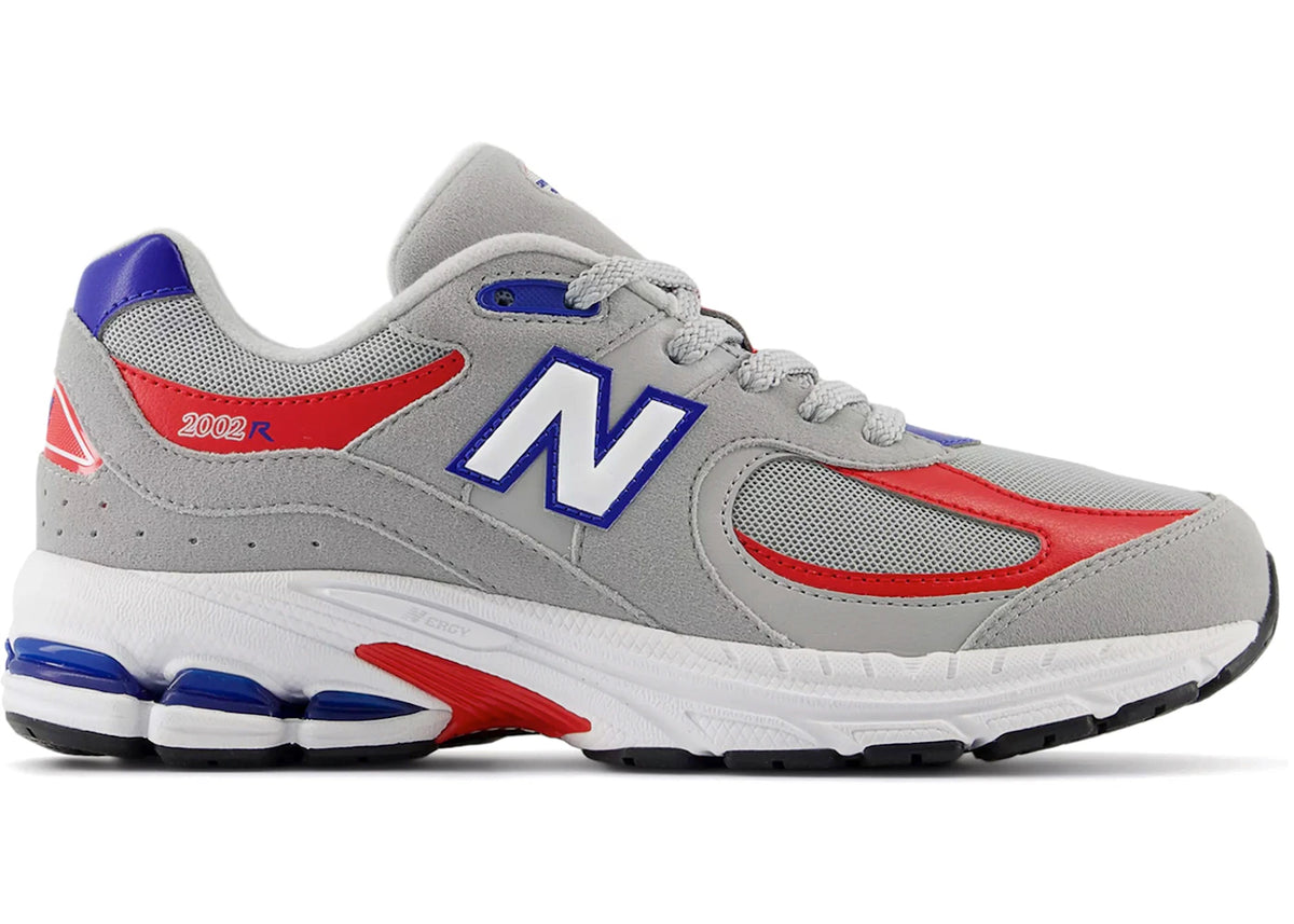 New Balance 2002R Grey Red Blue (GS) - vue secondaire A