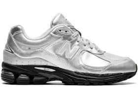 New Balance 2002R Leather Pack Silver Metallic - authentic New Balance sneakers