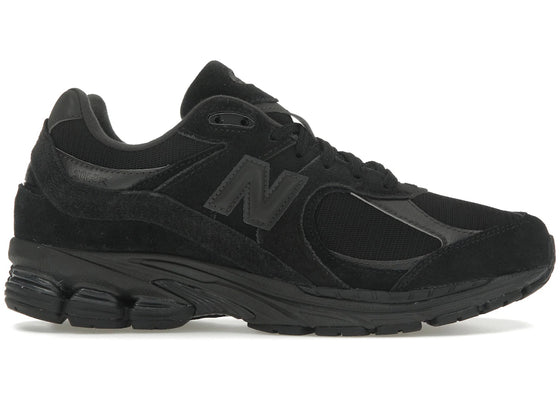New Balance 2002R Triple Black Suede sneakers - authentic New Balance shoes