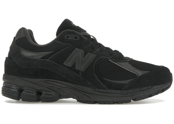 New Balance 2002R Triple Black Suede sneakers - authentic New Balance shoes