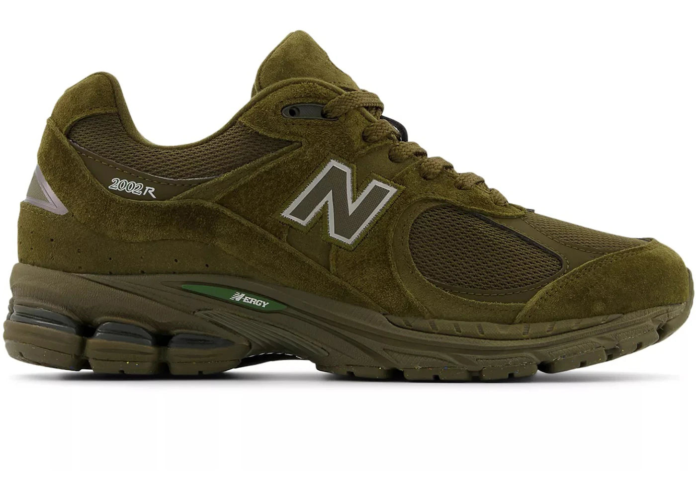 New Balance 2002R Woodland Dark Alpine Green - vue 360