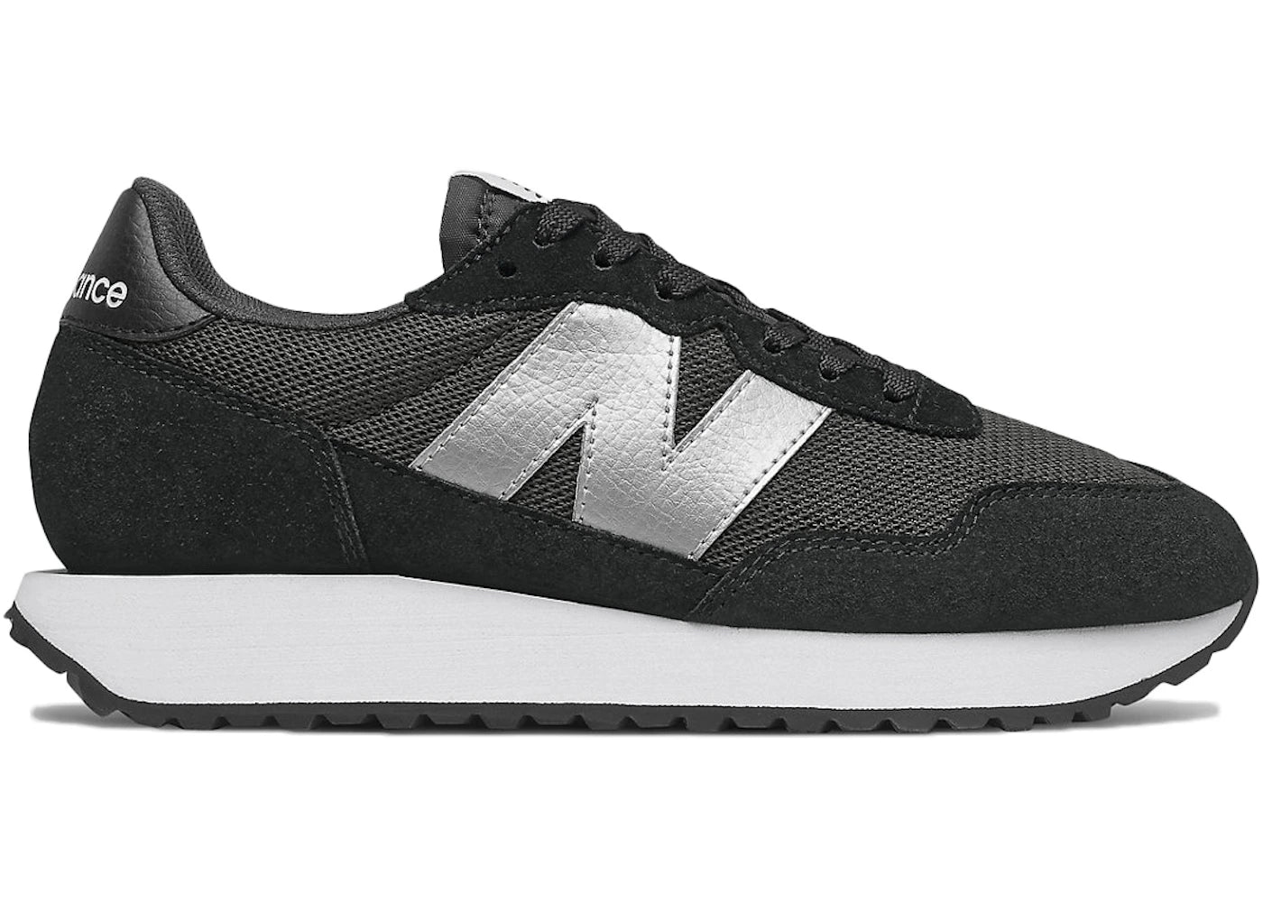 New Balance 237 Black Silver (Women's) - vue secondaire A
