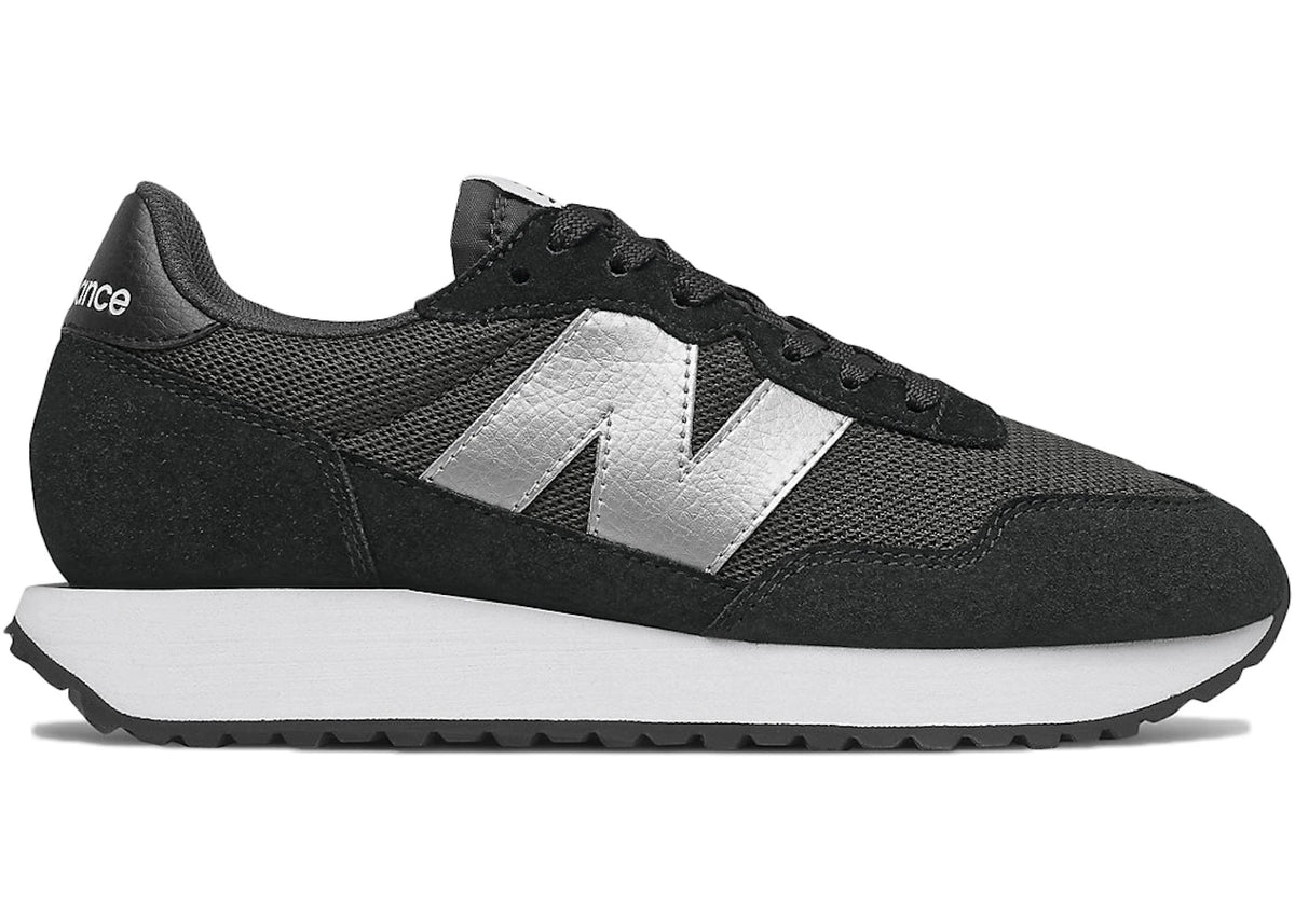New Balance 237 Black Silver (Women's) - vue 360