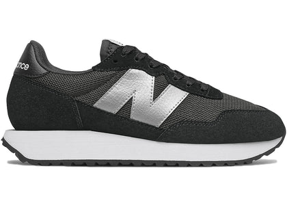 New Balance 237 Black Silver (Women's) - sneakers view 2