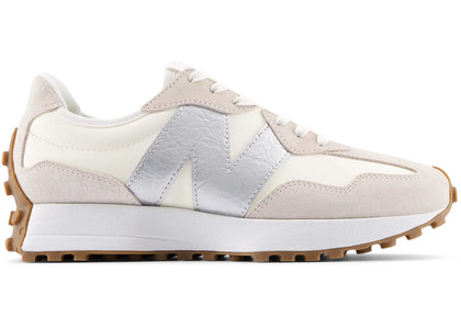New Balance 327 Angora Silver Metallic (Women's) - authentic New Balance sneakers