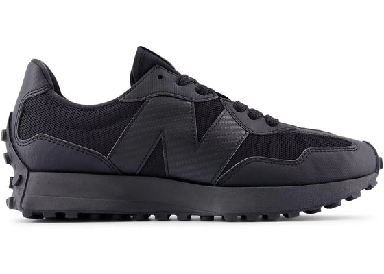 New Balance 327 Black Carbon Fiber Logo sneakers - authentic New Balance shoes