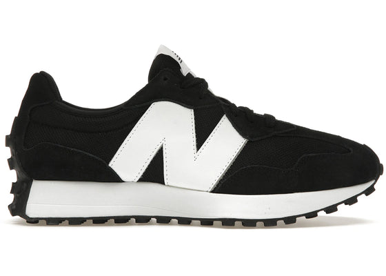 New Balance 327 Black White N Logo sneakers - authentic New Balance shoes