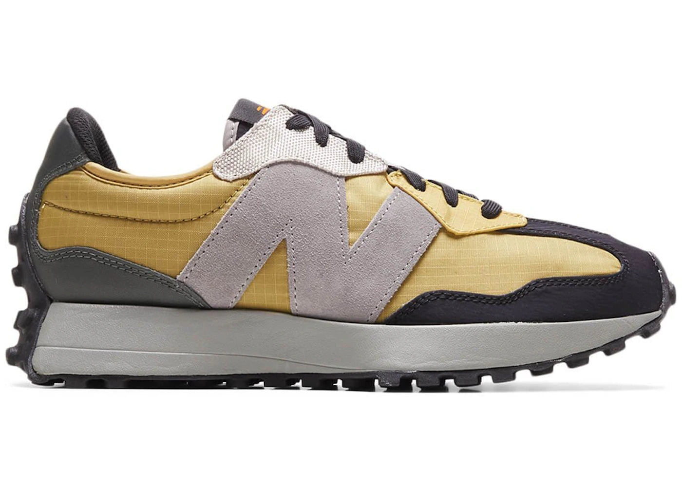 New Balance 327 Byzantine Gold Golden Poppy - vue 360