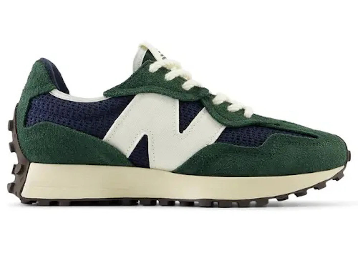New Balance 327 Green Brailed - vue 360
